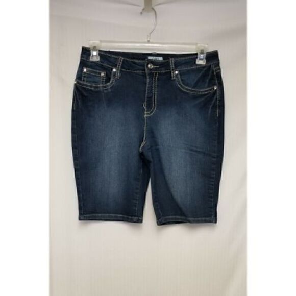 Cato Blue Jeans Short Size 10 - Picture 3 of 5